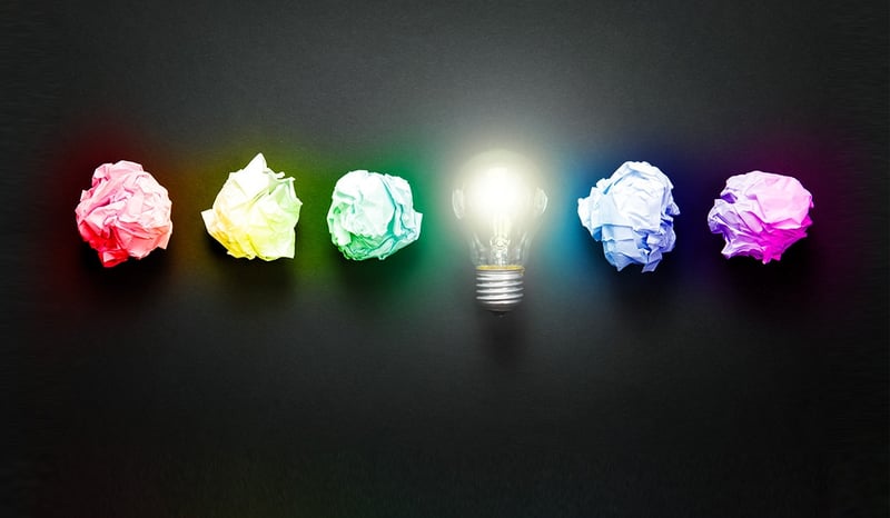 coloured-paper-light-bulb