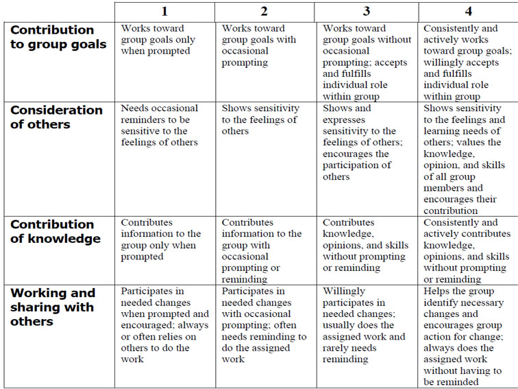 rubric-sample